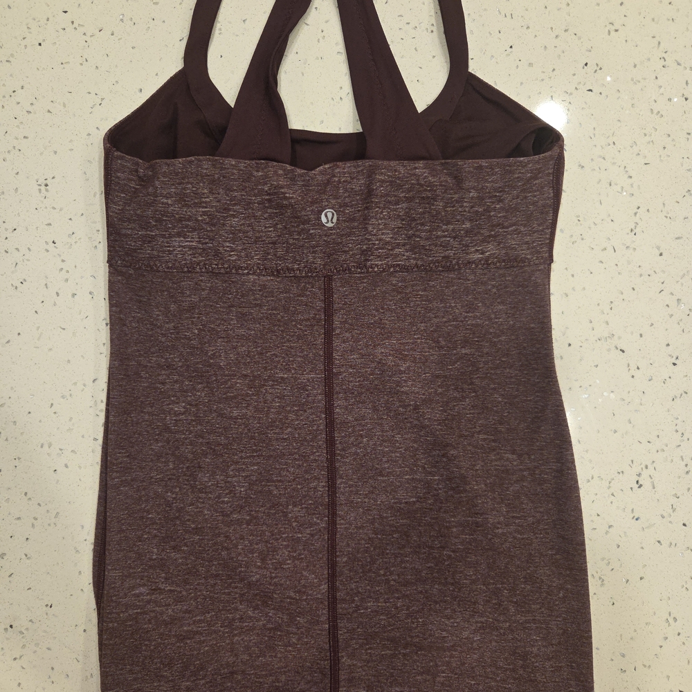 lululemon athletica Women's Maroon Tank Top